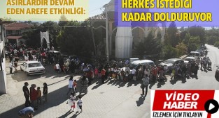 Yüreğil'de asırlardır devam eden arefe geleneği