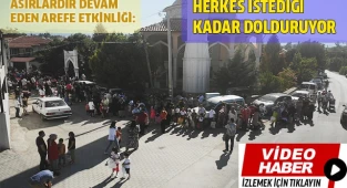 Yüreğil'de asırlardır devam eden arefe geleneği