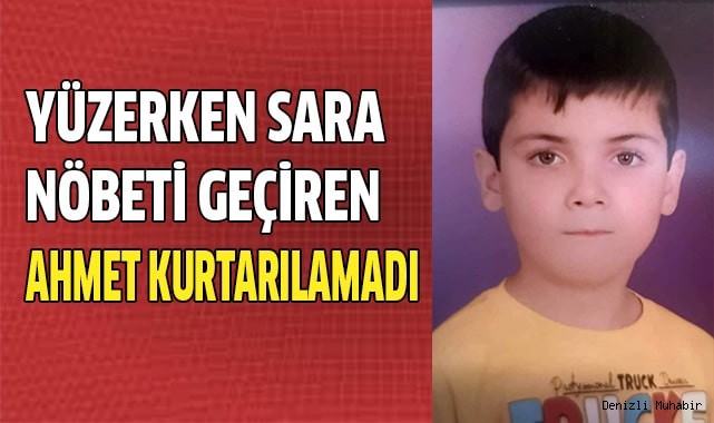 14 yaşındaki Ahmet yaşam savaşını kaybetti