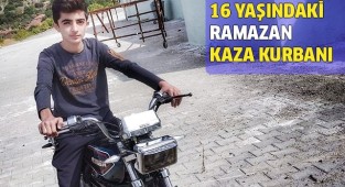 16 yaşındaki genç, kaza kurbanı