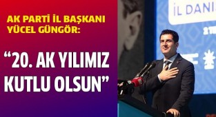 20. AK yılımız kutlu olsun..