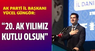 20. AK yılımız kutlu olsun..