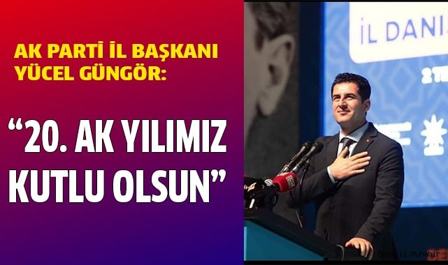 20. AK yılımız kutlu olsun..