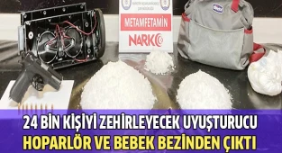 24 bin kişiyi zehirleyecek uyuşturucu ele geçirildi