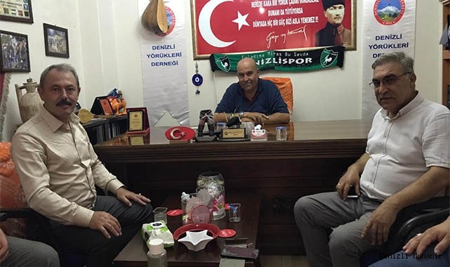 AK Partili Şahin Tin, Denizli Yörükleri Derneğini ziyaret etti.