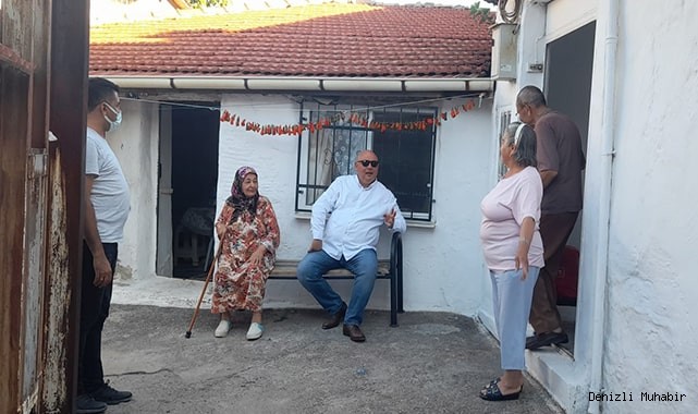 Başkan Şevik, vatandaşların taleplerini dinledi.