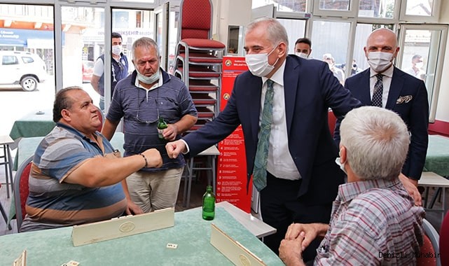 Başkan Zolan Sarayköy’de hemşehrileriyle kucaklaştı