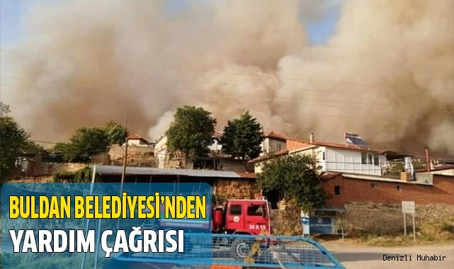 Buldan Belediyesi’nden halka yardım çağrısı geldi