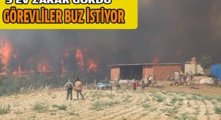 Buldan'da 5 ev zarar gördü