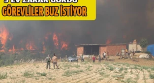 Buldan'da 5 ev zarar gördü