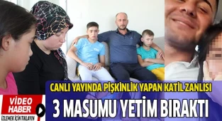 Canlı yayında pişkinlik yapan katil zanlısı 3 masumu yetim bıraktı