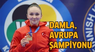 Damla, Avrupa şampiyonu