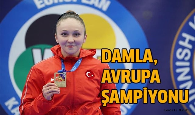 Damla, Avrupa şampiyonu