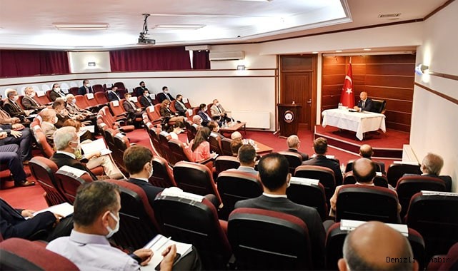 Denizli’nin kaymakamları Vali Atik başkanlığında toplandı