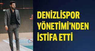 Denizlispor'da istifa!