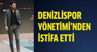 Denizlispor'da istifa!