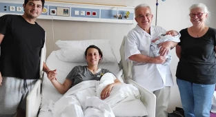 Dr. Behçet Uz’un torununun torunu dünyaya geldi