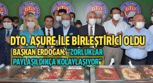 DTO'NUN AŞURE HAYRI DENİZLİ'Yİ BULUŞTURDU