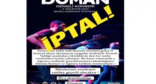 DUMAN KONSERİ İPTAL!