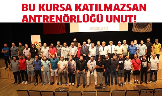 Futbol antrenörleri bu kursa katılmazsa çalışma izni alamayacak