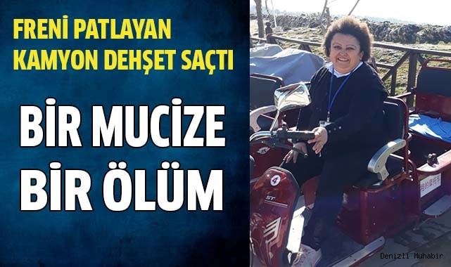 Kamyonun altında kalan kadın öldü, yeğeni kazadan yara almadan kurtuldu