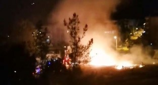 Kışla yakınında ateş yakarak kaçan şüpheli yakalandı