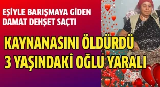 Kocabaş'ta damat dehşet saçtı