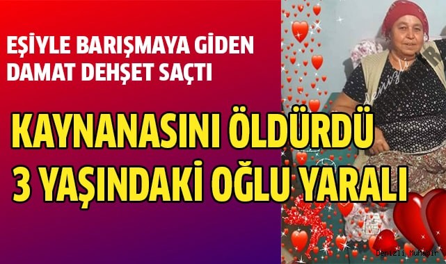 Kocabaş'ta damat dehşet saçtı