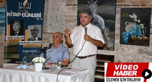 Kuşadası Kitap Günleri kapsamında Sağlar ve Gazalcı vatandaşlarla buluştu