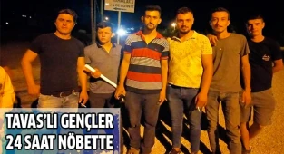 Mahallenin giriş ve çıkışlarında nöbet tutmaya başladılar