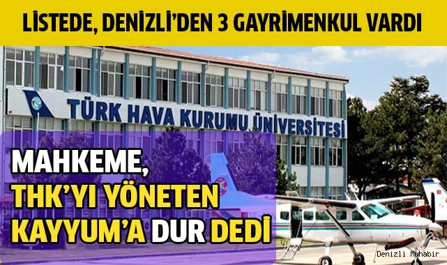 Mahkeme, THK’yı yöneten Kayyum’a dur dedi