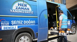 MERKEZEFENDİ BELEDİYESİ’NDEN YANGIN BÖLGELERİNE DESTEK