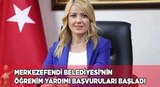 MERKEZEFENDİ BELEDİYESİ'NİN ÖĞRENİM YARDIMI BAŞVURULARI BAŞLADI