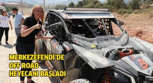 MERKEZEFENDİ’DE OFF ROAD HEYECANI BAŞLADI