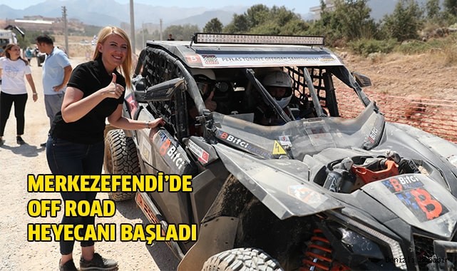 MERKEZEFENDİ’DE OFF ROAD HEYECANI BAŞLADI