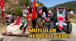 Mutluluk kepçeyle geldi