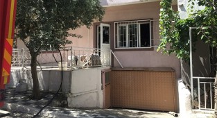 Ocakta unutulan plastik tabak evi yaktı