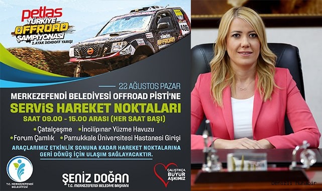 OFF ROAD YARIŞI İÇİN SEYİRCİYE ÖZEL SERVİS