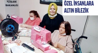 Özel insanlara altın bilezik