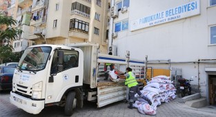 PAMUKKALE BELEDİYESİNDEN YANGIN BÖLGELERİNE BİR DESTEK DAHA