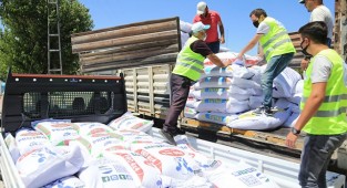 Pamukkale’den yangın bölgelerine tam destek