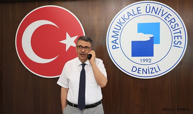Rektör Kutluhan Milli Sporcumuza Başarılar Diledi