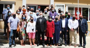 Romanyalı misafirler Çameli kültürünü tanıdı