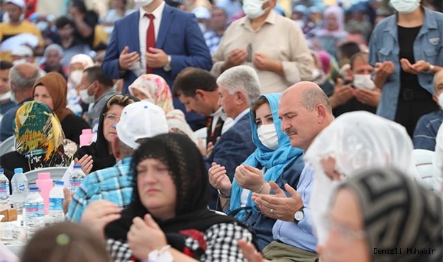 Sel afetinde hayatını kaybedenler için mevlit okutuldu
