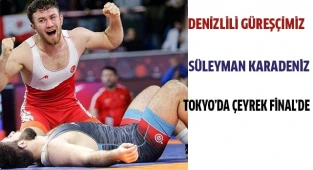 Süleyman Karadeniz, Tokyo’da çeyrek final’de