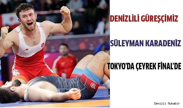 Süleyman Karadeniz, Tokyo’da çeyrek final’de