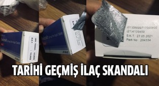 Tarihi geçmiş ilaç skandalı