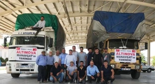 Tavaslı gençler, Manavgat’taki yangın mağdurları için el ele verdi