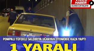 Trafikte Pompalı saldırı