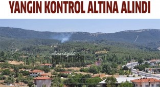 Yangın kontrol altına alındı